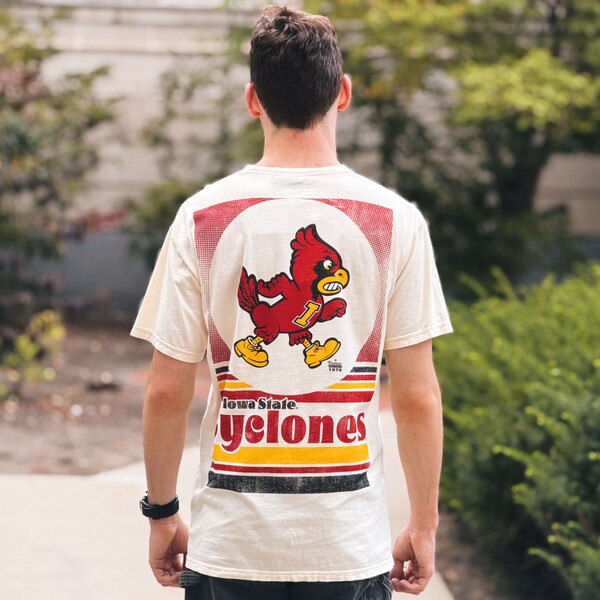 Comfort Wash Walking Cy Cream 2-Sided T-shirt